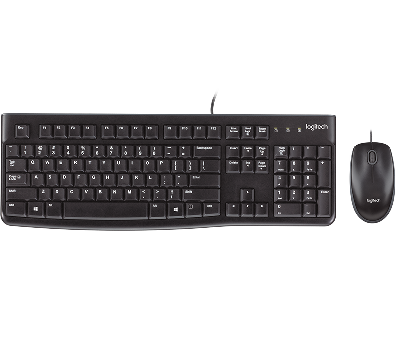 mei herhaling Diagnostiseren Logitech MK120 keyboard en muis bedraad – PC-Dokter