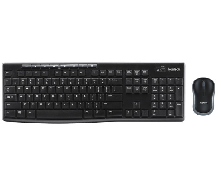 Logitech MK270 Wless keyboard en muis